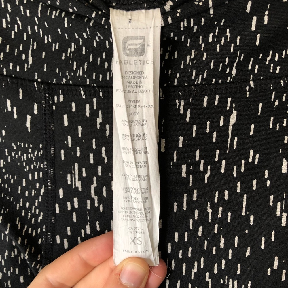 Fabletics Capri Patterned Leggings - image 3